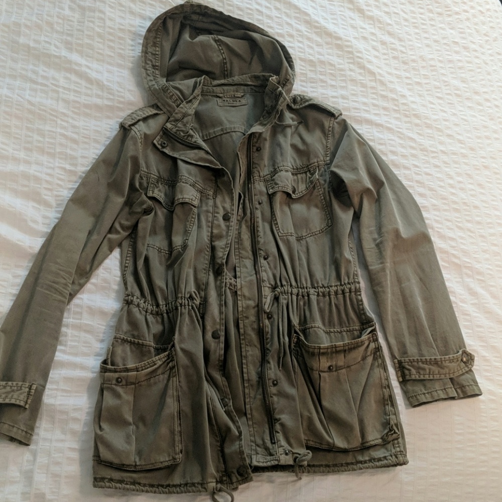 Talula S Green Utility Jacket